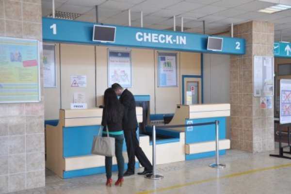Peste 40.000 de pasageri au trecut în 2014 prin Aeroportul Kogălniceanu